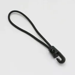 10 Gummispanner mit Haken schwarz | 150 mm, Latex
