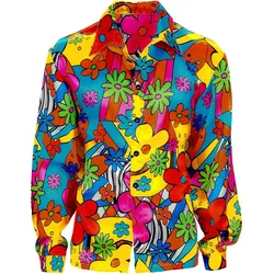 Widmann Flower Power Hippie Hemd (XXL)