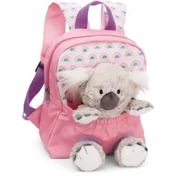 NICI Rucksack mit Plüschtier 21x26cm Koala 25cm