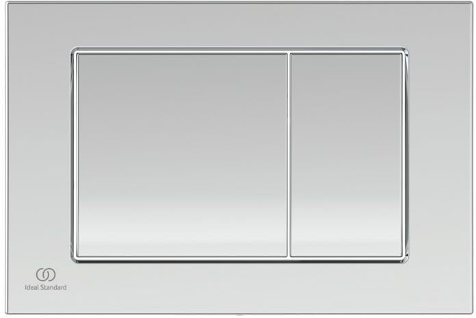 Ideal Standard Pro WC-Betätigungsplatte R0127MY 243x17x163mm, mechanisch, Stahl gebürstet