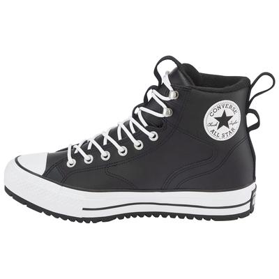 Sneaker CONVERSE "CHUCK TAYLOR ALL STAR WATER-REPELLENT HIKER BOOT", Herren, Gr. 38, schwarz-weiß (schwarz, schwarz, weiß), Synthetik, Schuhe Sneaker, wasserabweisend