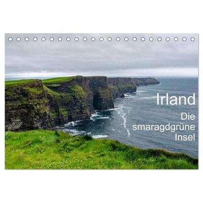 Irland - Die smaragdgrüne Insel (Tischkalender 2026 DIN A5 quer), CALVENDO Monatskalender
