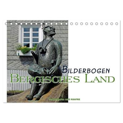 Bilderbogen Bergisches Land (Tischkalender 2026 DIN A5 quer), CALVENDO Monatskalender