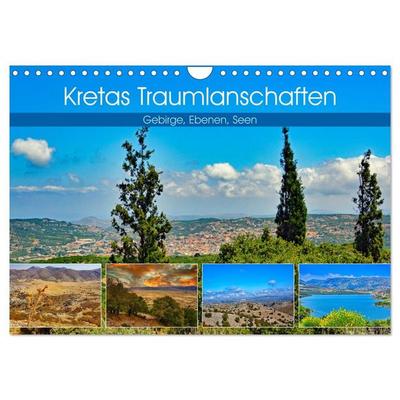 Kretas Traumlandschaften (Wandkalender 2027 DIN A4 quer), CALVENDO Monatskalender