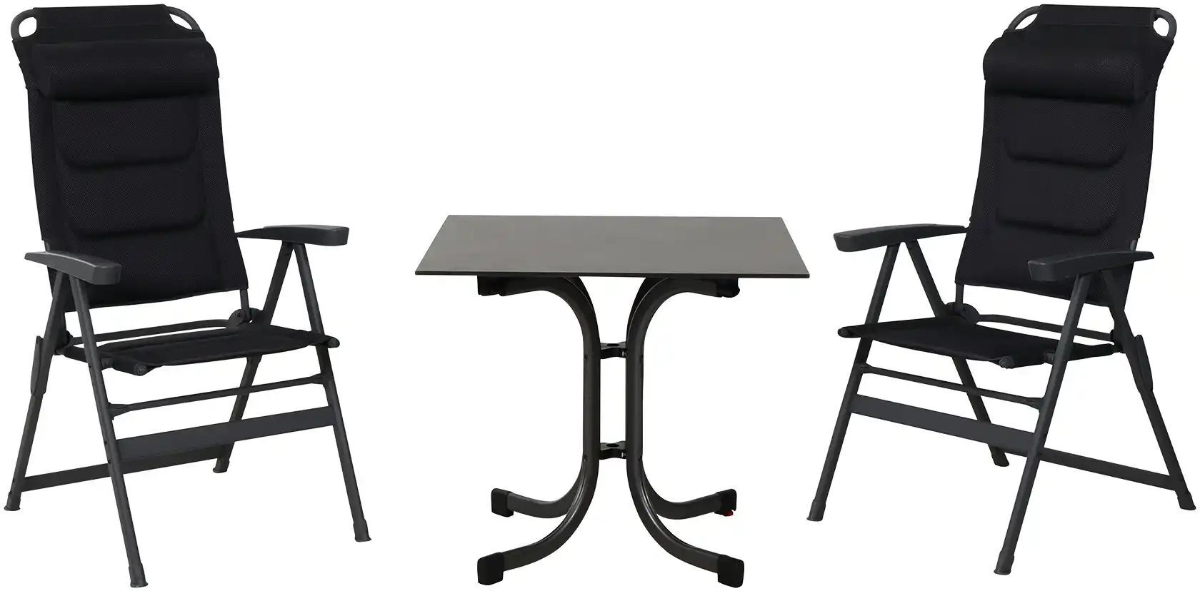 Siena Garden Camping-Set  3-teilig  PREMIUM ¦ grau