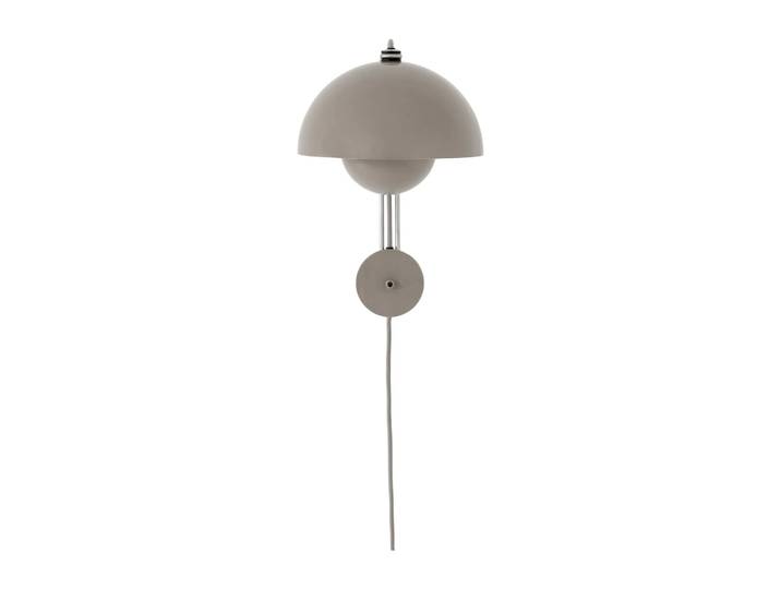 &Tradition Flowerpot VP8 Wandleuchte Grey beige