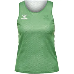 hummel, Unisex, Sportshirt, Core Xk Reverse Basket Jersey Ki (140), Weiss, Grün