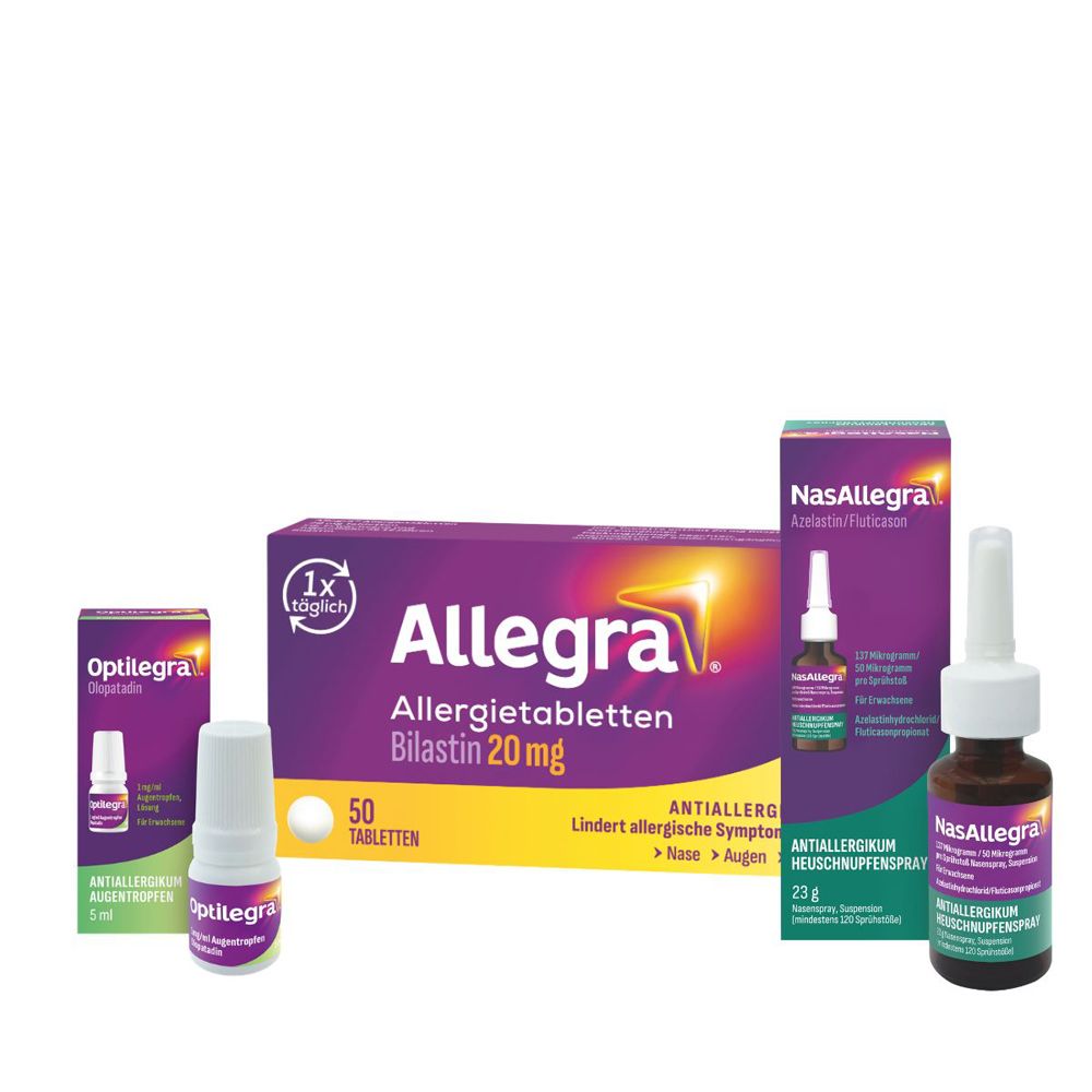 Kombiset Allegra + Nasallegra Optilegra 1 St Kombipackung