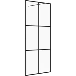 Helloshop26 - Duschabtrennung aus Glas Badewannentrennwand Badezimmeraccessoire Duschkabine Inneneinrichtung ESG 115x195 cm 02_0002147