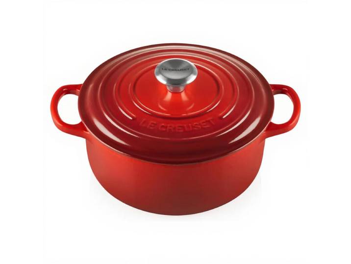 Le Creuset Signature Cocotte ronde rouge cerise - 20 cm