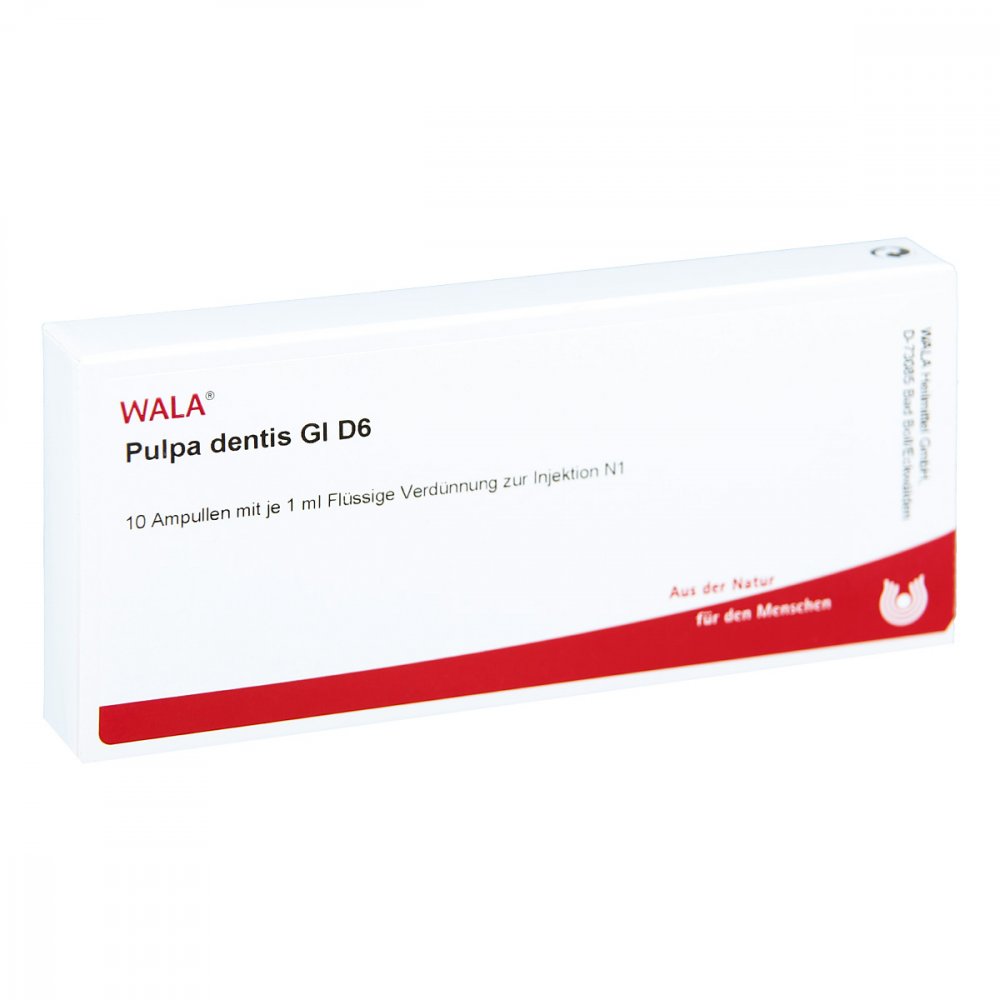 WALA Heilmittel GmbH Pulpa Dentis Gl D6 Ampullen 03354684