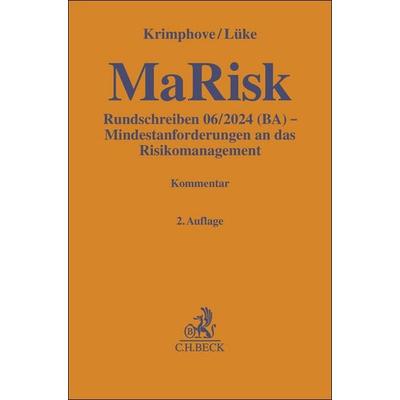 MaRisk, Gebundene Ausgabe von , C.H. Beck, 978-3-406-82842-3
