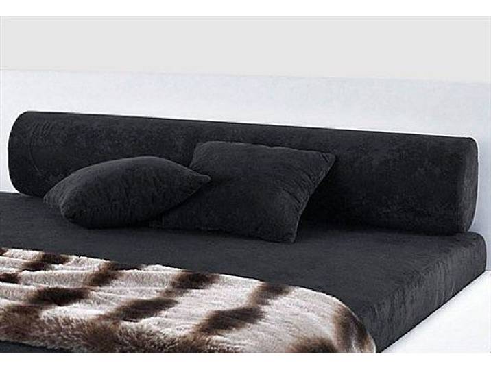 Nackenrolle MAINTAL, schwarz, B:76cm Ø:23cm, Polyester, Funktionskissen, Nackenrolle