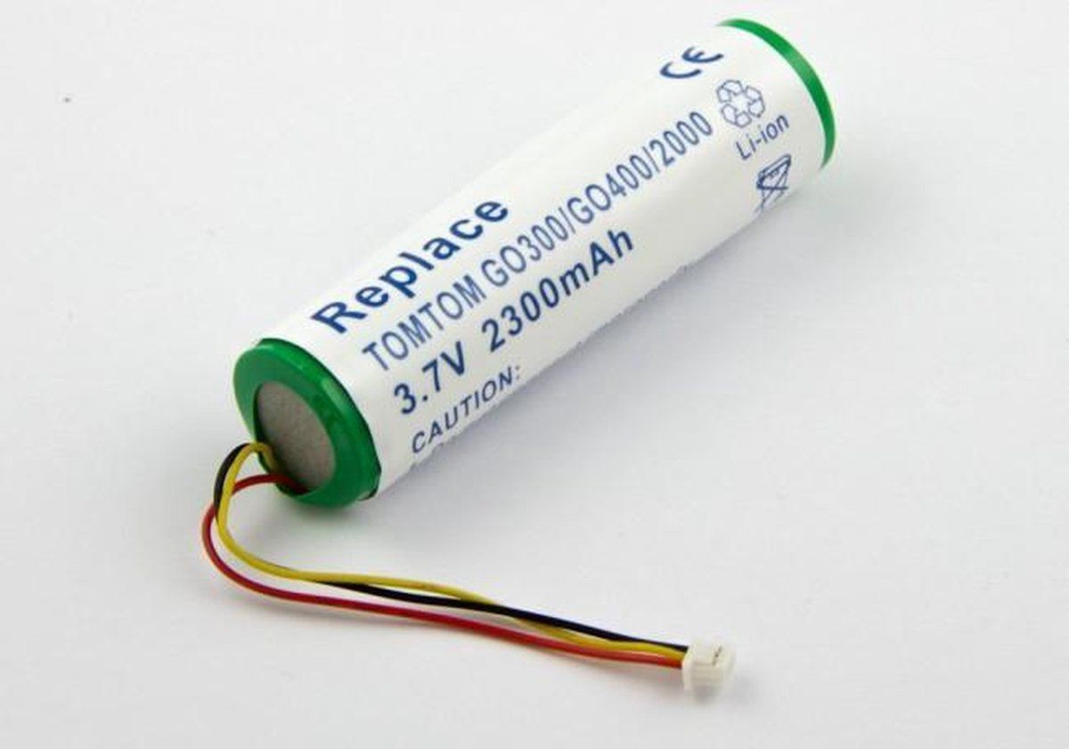 Accucell Batterij geschikt voor TomTom Go300, G400, 500, 510, 600, 710, 910
