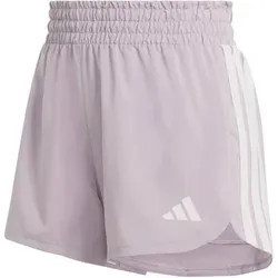 ADIDAS Damen Shorts PACER HIGH W, Größe XS in Silber Silber