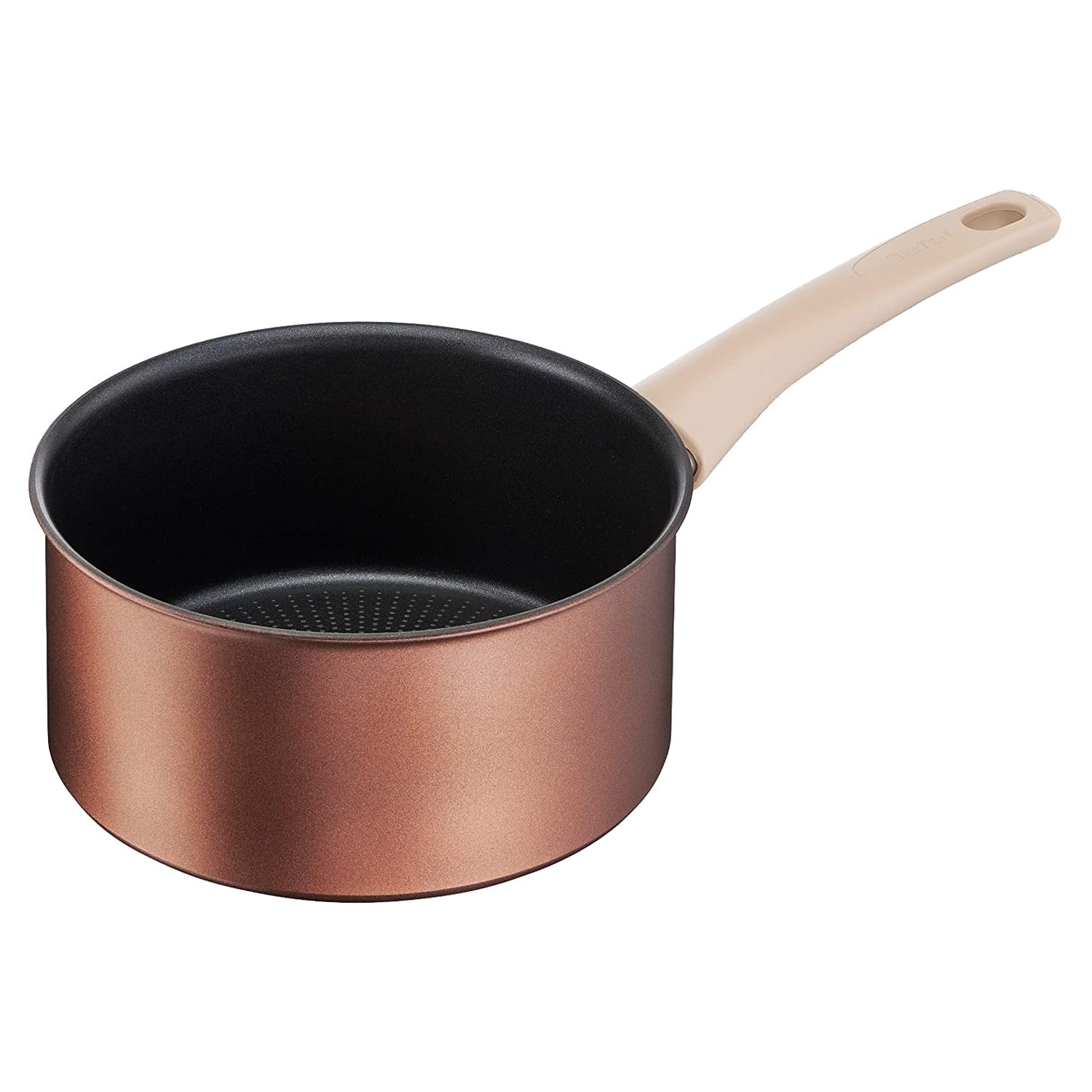 Tefal G2542802 Eco-Respect Braadpan, 1,5 liter, Bruin, Aluminium met Titanium coating, Geschikt voor inductie