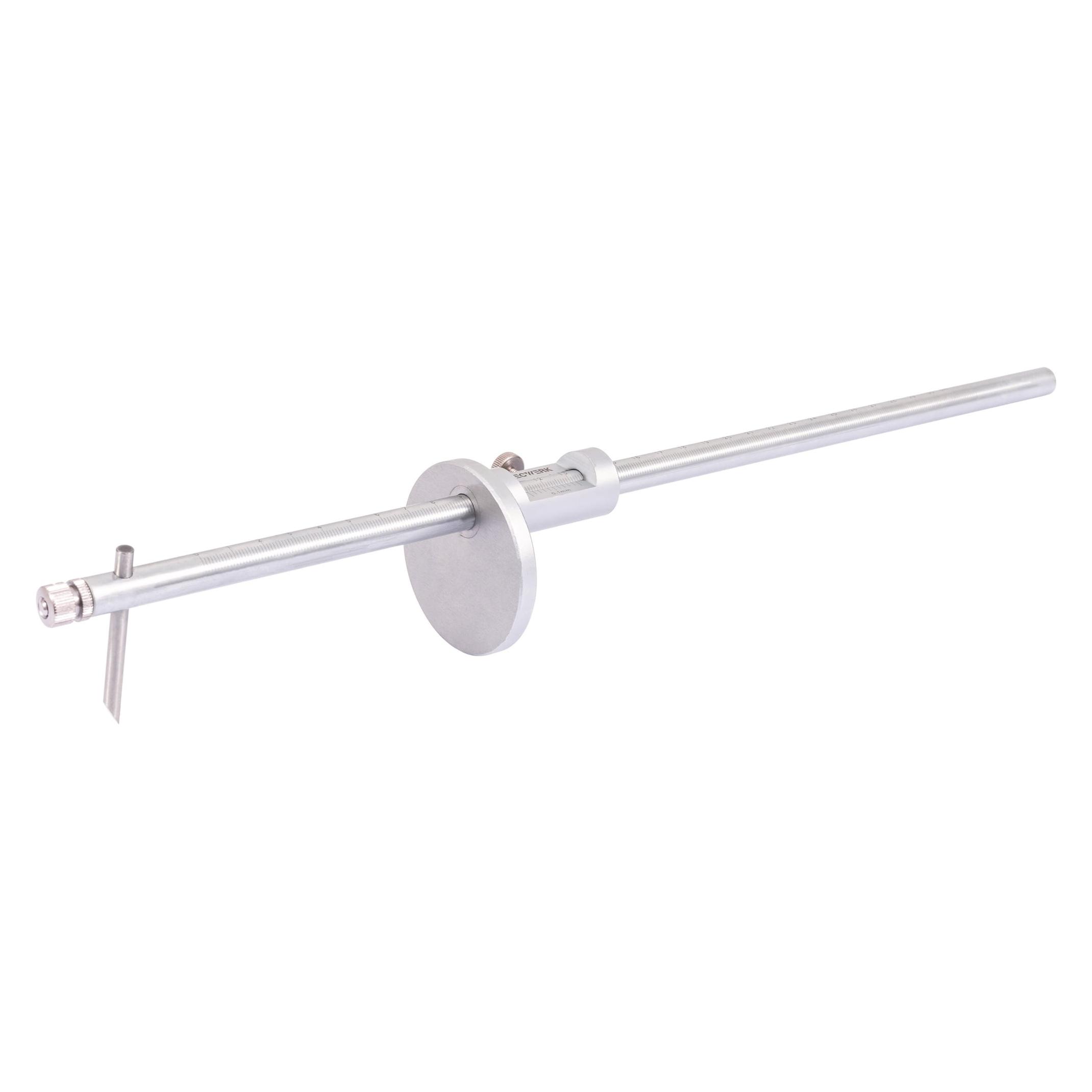 Tecwerk Streichmass 300 mm rund Ablesung 0,10 mm (30 cm) (2000858940)
