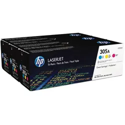 HP 305A (CF370AM) - toner, color (farbe) 3stk