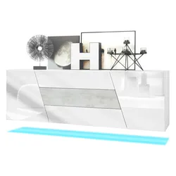 SIDEBOARD Houston Beton Oxid Optik