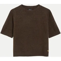 Strickpullover Braun 46