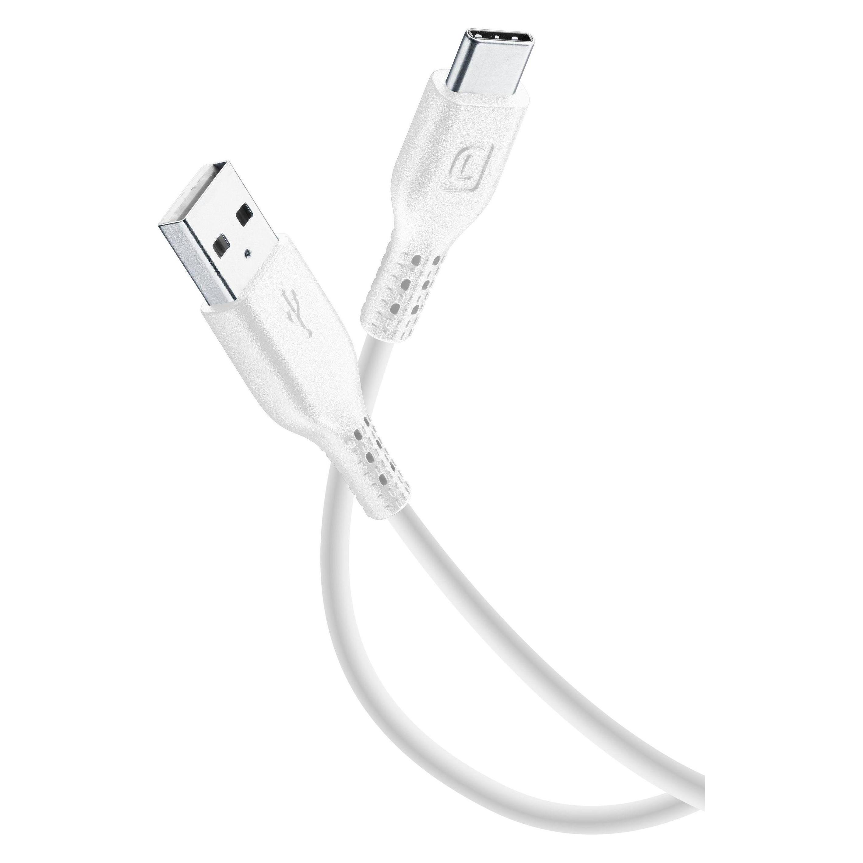 Cellularline Home (3 m, USB 2.0, 15 W) (USBDATACUSBC3MW)
