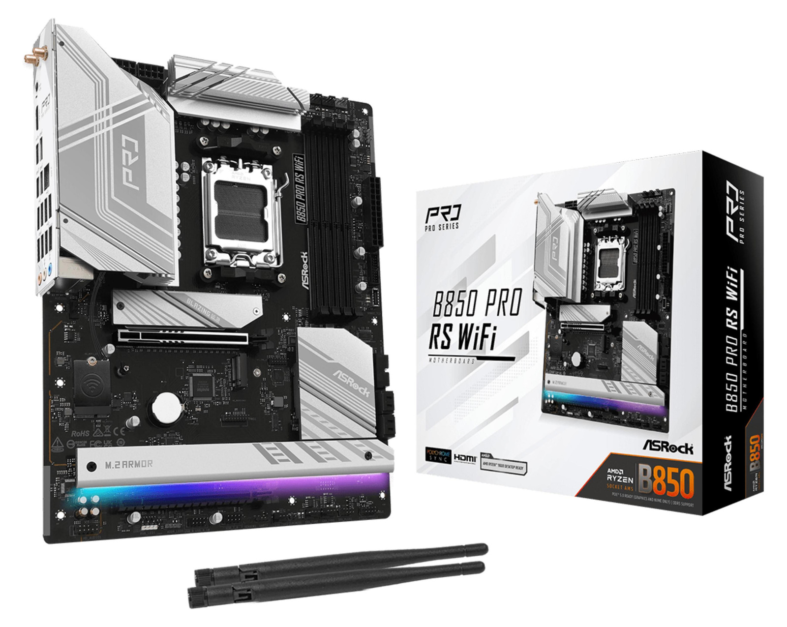 ASRock B850 PRO RS WIFI Motherboard