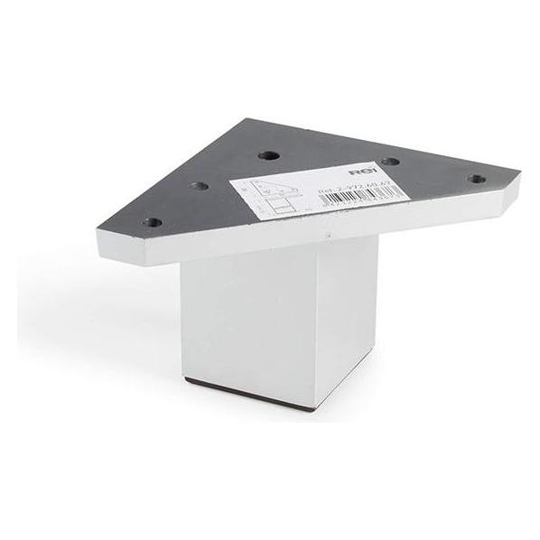REI Leg abs dimensios 4,2x4,2x6cm aluminium. (4 Stk.) (49759373)