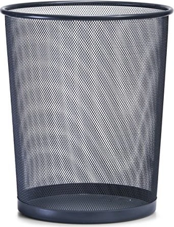 Zeller Meshline Papierkorb 17,5 l anthrazit