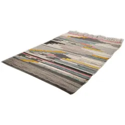 THEKO Handwebteppich Nomadic-Design RO-13-3912 multicolor hell 190 x 290 cm