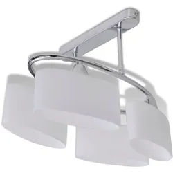 vidaXL Beleuchtung Decken Leuchte Lampe  Deckenlampe 4 x E14