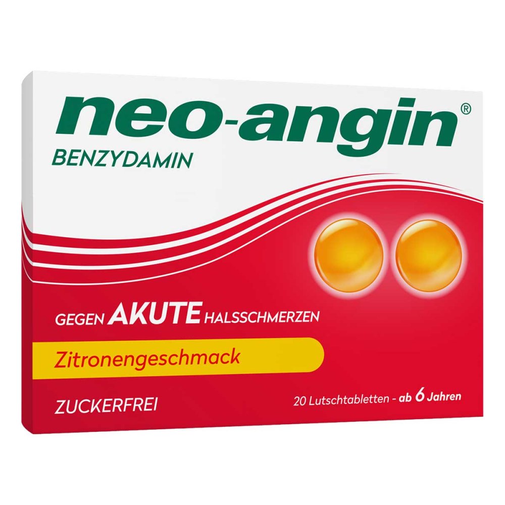 MCM KLOSTERFRAU Vertr. GmbH Neo Angin Benzydamin akute Halsschmerzen Zitrone 11160178