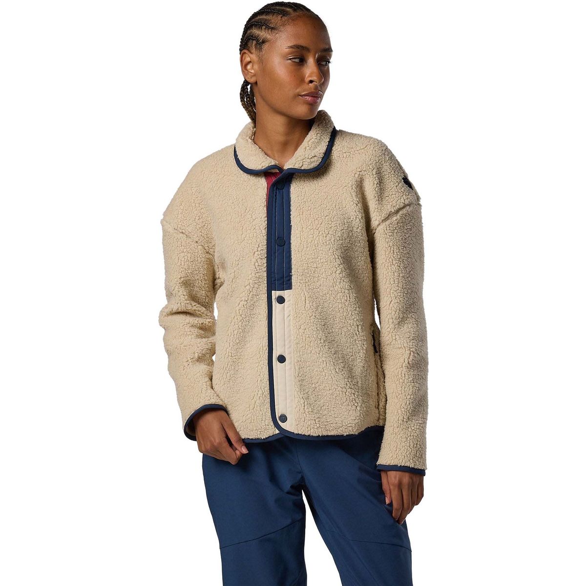 Rossignol W Alltrack Snap Jacket fog (831) L RLPWL12 83100L