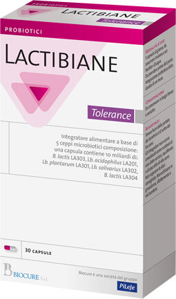 Pileje Lactibiane Tolerance 30 Capsules