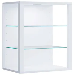 Hängevitrine Glasol Weiß