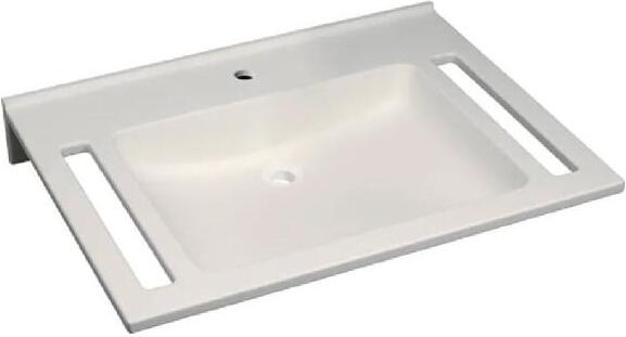 Geberit Geberit Waschtisch AGILO 700x550mm we m Ausschnitten