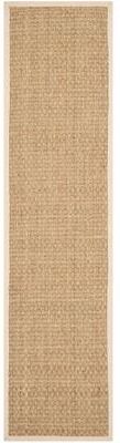 SAFAVIEH Natural Fiber Marina Basketweave Seagrass Rug