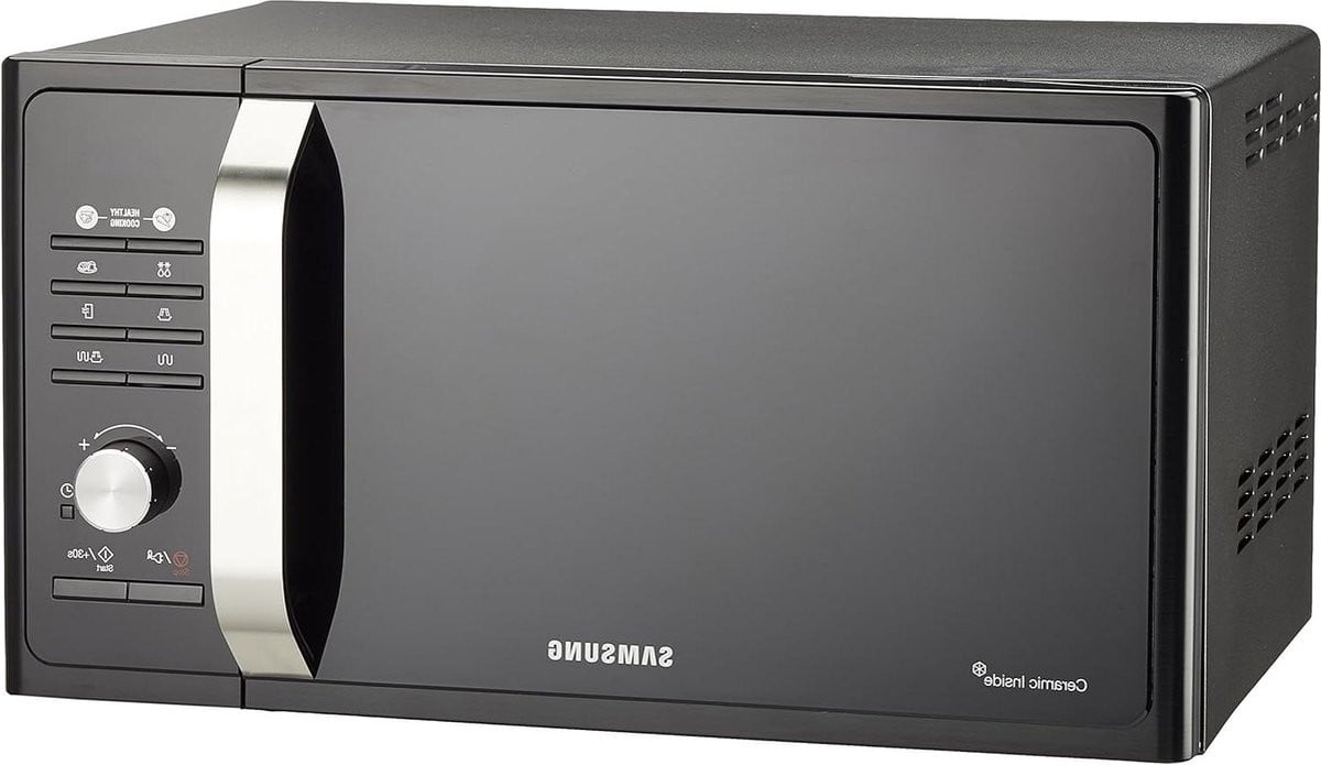 Samsung Magnetron met grill, 23 l, black-silver, MG23F302TAK
