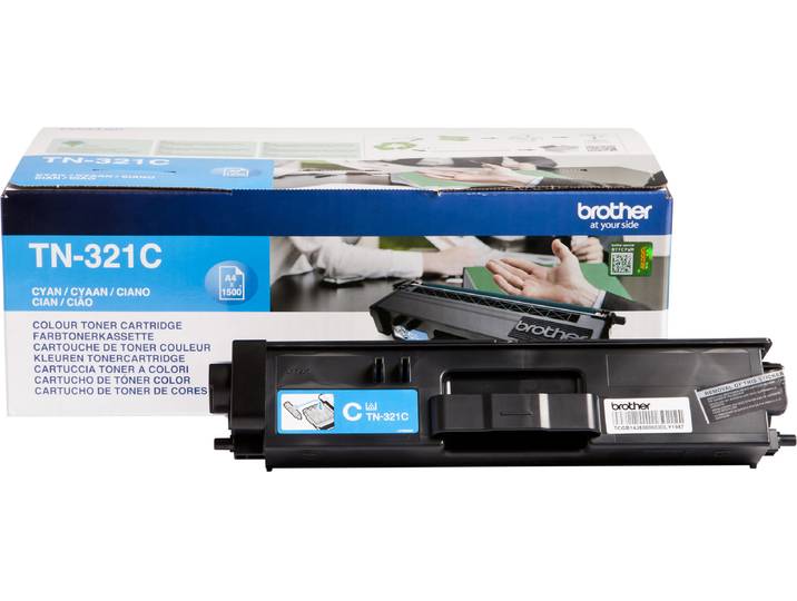 Brother TN321 Toner original - Cyan