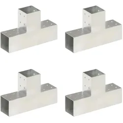 vidaXL, Gartenzaun, Valsener (4 Stück)