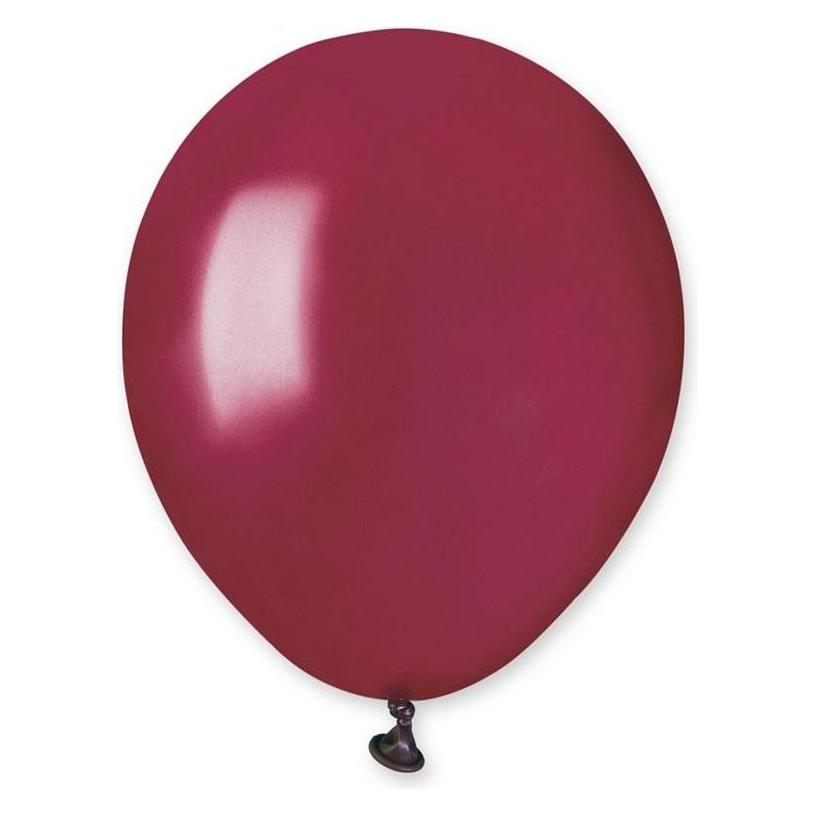 Arpex Pastell dunkelrote Luftballons 12,5 cm 100 Stk (100x) (47993385)