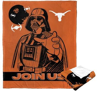 NCAA Star Wars Cobranding Influence Silk Touch Throw Blanket