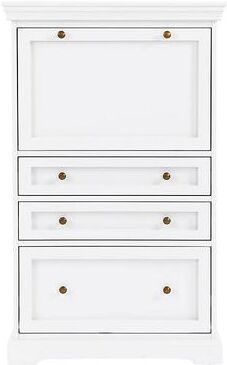 Eastman Secretary Desk - Standard - White - Ballard Designs