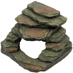 Terra della Cornerstone 2 XL Grau, Terrariumeinrichtung