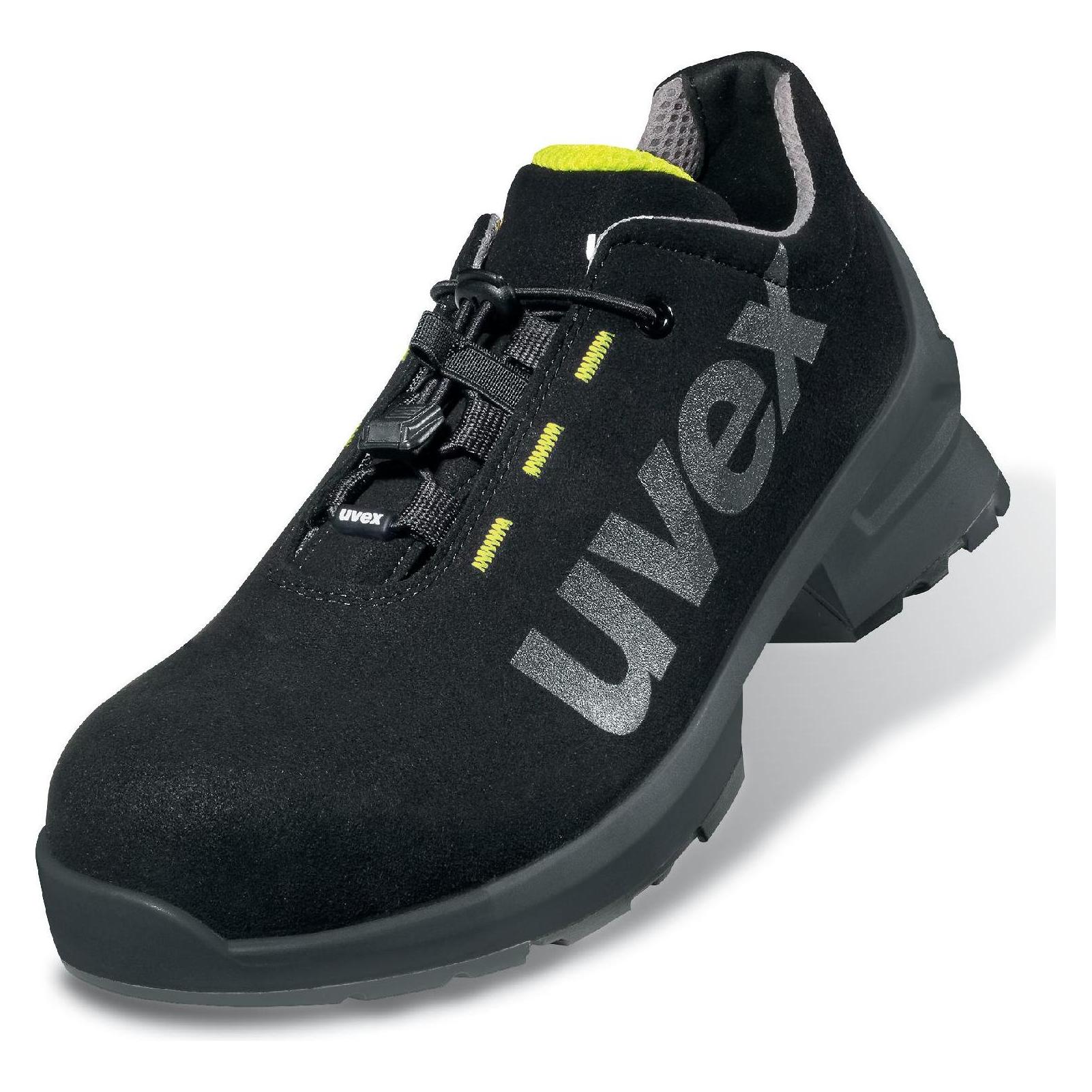 Uvex 1 Halbschuhe S2 65629 schwarz, gelb Weite 12 Grösse 35 (S2, 35) (6562935)