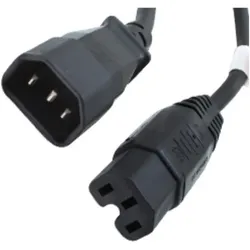 Origin Storage 3m Power Cable - Pdu To Switch (3 m), Stromkabel, Schwarz