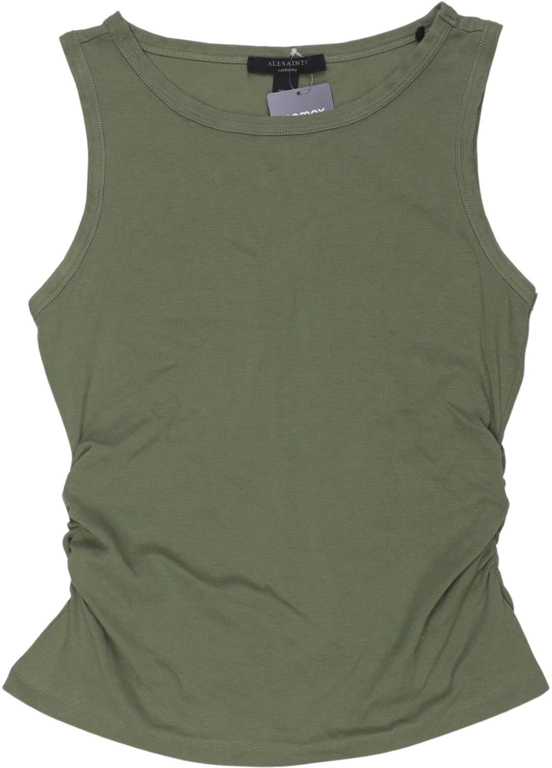 All Saints Damen Top, Grün, Gr. M, kein / Etikett - Second Hand