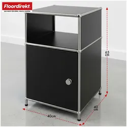 Floordirekt, Regal, Concept Epure MK-040 (40 x 40 x 65 cm)