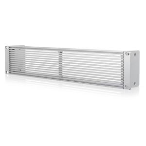UbiQuiti Blindpanel UACC-RACK-PANEL-VENTED-2U, 19 Zoll (483 mm), perforiert, grau, 2HE, Metall