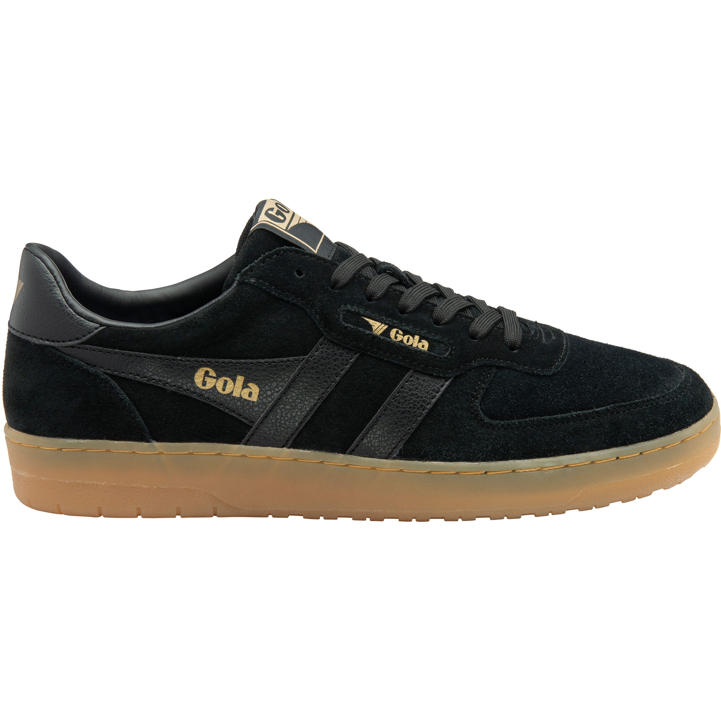 Gola Hawk Suede '86 Herren Freizeitschuhe schwarz Größe 43 Lifestyle