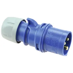PC ELECTRIC CEE Stecker 16A 3pol bl